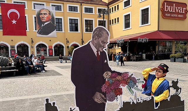 Bulvar AVM'de coşku dolu 23 Nisan