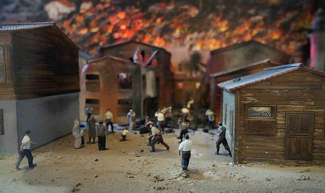 'Büyük Yangın' Samsun Müzesi'nde canlandırılıyor!