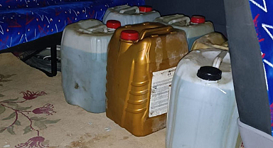 Çarşamba'da kaçak akaryakıt baskını