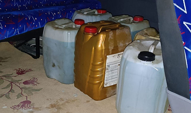 Çarşamba'da kaçak akaryakıt baskını