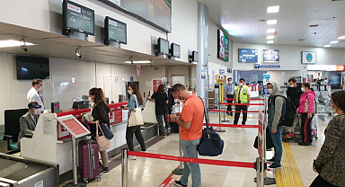 Çarşamba Havalimanı'nda ilk üç ayda 330 bin 555 yolcu uçtu