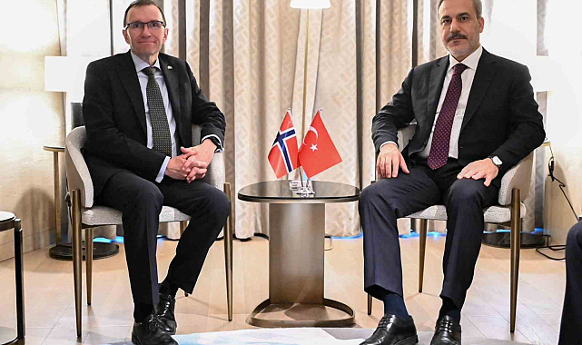 Dışişleri Bakanı Fidan, Norveç Dışişleri Bakanı Eide ile görüştü