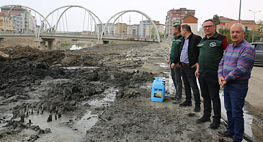 DSİ Bölge Müdürü Terme Çayı ıslah çalışmalarını inceledi