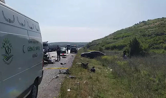 Feci kaza anne ve oğlunu hayattan kopardı