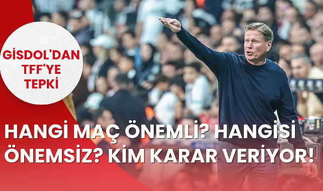 Gisdol'dan TFF'ye yabancı VAR hakemi tepkisi