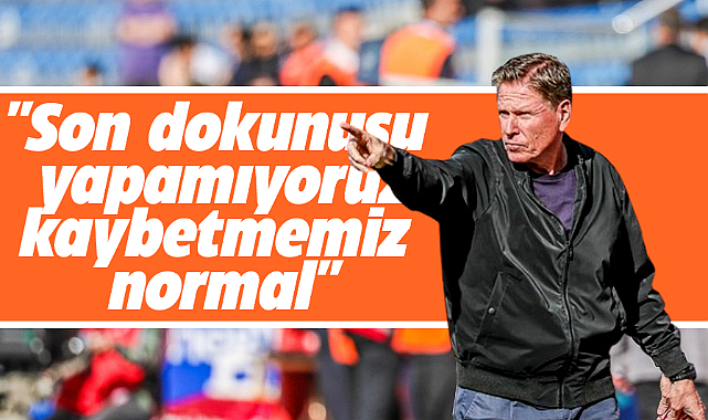 Gisdol'den Kasımpaşa yenilgisi açıklaması! Son dokunuşu yapamıyoruz