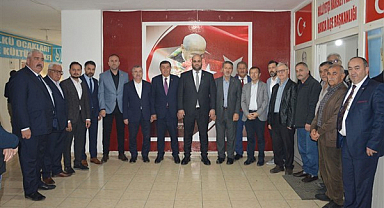 Havza'da MHP teşkilatı bayramlaştı