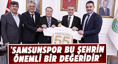 İhsan Kurnaz: 'Samsunspor bu şehrin önemli bir değeridir'