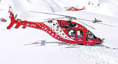 İsviçre'de helikopter düştü: 3 ölü