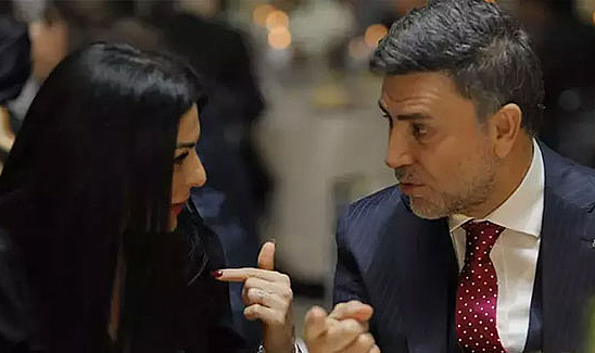 İzzet Yıldızhan 23 yıllık eşiyle ilk kez görüntülendi