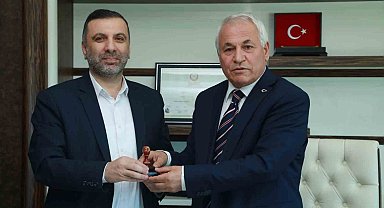 Kavak'ta Şerif Ün mührü teslim aldı