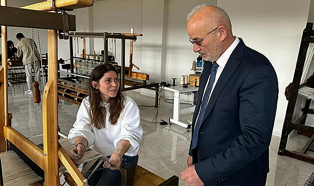 Kenevir tezgahları Ladik'te yeniden canlanıyor