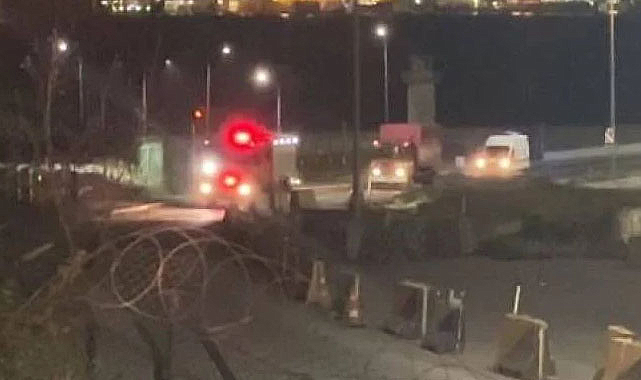 Kocaeli'de gemi yangını