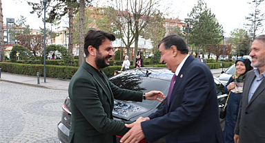 Kurtcan Çelebi'den Murat İkiz'e ziyaret