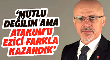 Mehmet Özdağ: Mutlu değilim ama Atakum'u ezici farkla kazandık