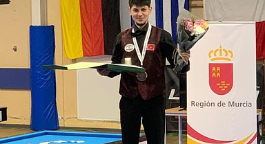 Milli bilardocu İspanya'da Avrupa şampiyonu oldu