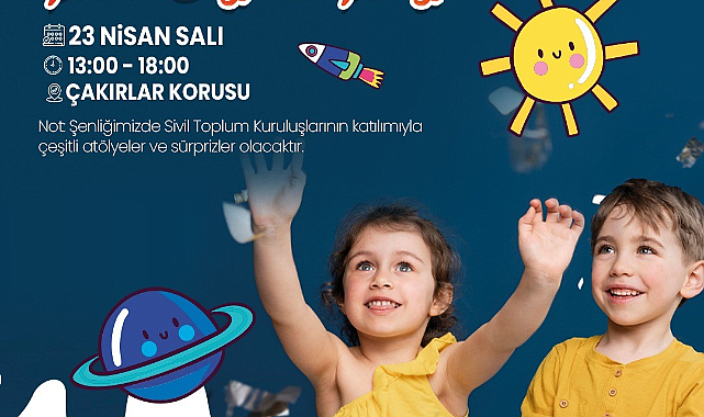 Minikler 23 Nisan'ı Çakırlar Korusu’nda karşılıyor