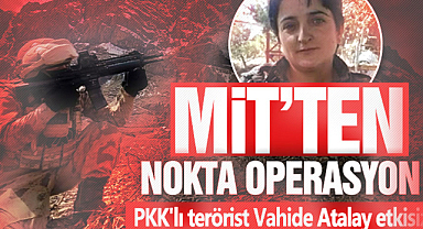 MİT'ten nokta operasyon! Terörist Vahide Atalay öldürüldü