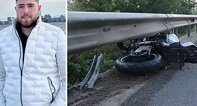 Motosiklet sürücüsü Hakan Gümüş hayatını kaybetti