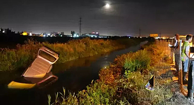 Öldüğü sanılan sürücü meğer yüzerek kaçmış