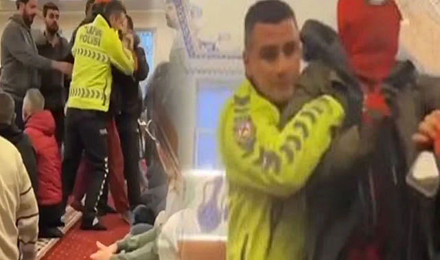 Örümcek Adam'a Camide Ters Kelepçe