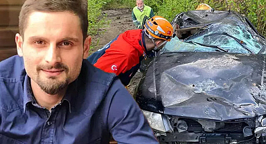 Otomobil, şarampole yuvarlandı! Ölü ve yaralılar var