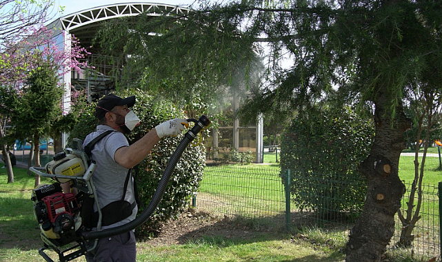 Samsun Büyükşehir’den 25 bin noktada mücadele