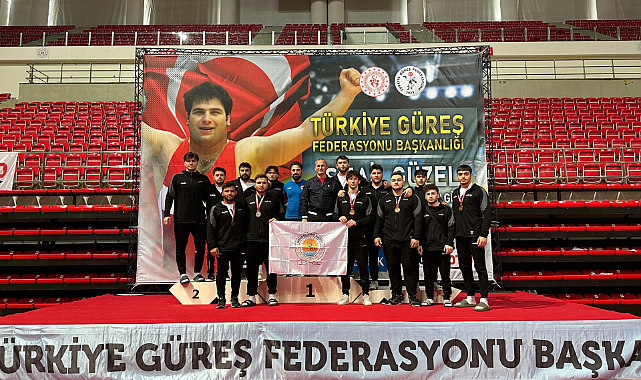 Samsun Büyükşehir, güreşte Türkiye 5'incisi oldu