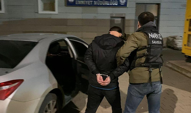 Samsun'da 8 yıl hapis cezası olan şahıs yakalandı