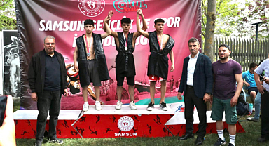 Samsun'da er meydanı şenlendi