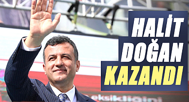 Samsun'da Halit Doğan kazandı