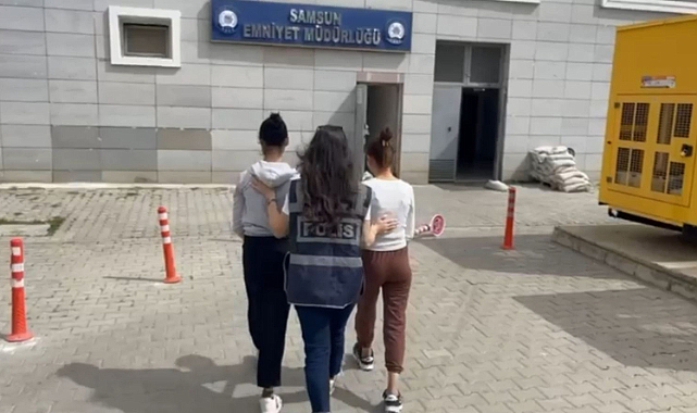 Samsun’da hırsızlık iddiasıyla 6 kadından 3’ü tutuklandı