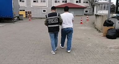 Samsun'da hırsızlık suçundan cezası olan şahıs yakalandı