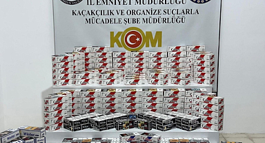 Samsun’da kaçak makaron operasyonu