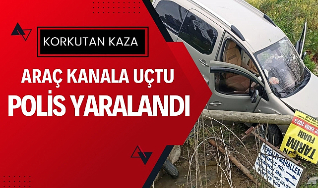 Samsun'da korkutan trafik kazası: 1"i polis 6 yaralı 