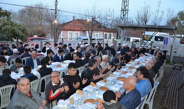 Samsun'da mahallede imece usulü iftar
