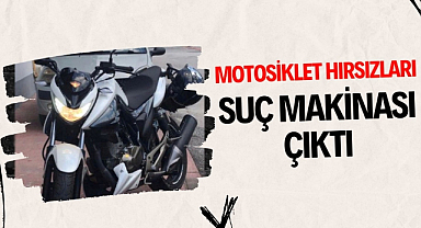 Samsun'da motosikleti çalanlar suç makinası çıktı!