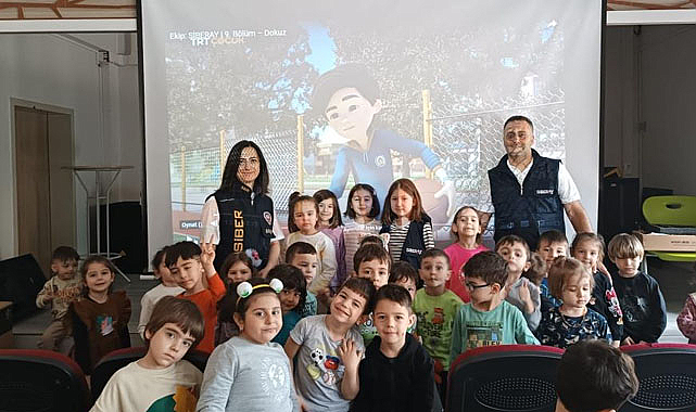 Samsun’da öğrenciler siber suçlara karşı bilgilendirildi