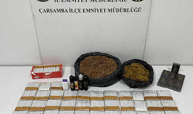 Samsun'da öğrencilere sigara satan kaçakçı yakalandı