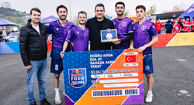 Samsun’da şampiyon  Futbolun Çavuşları