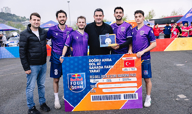 Samsun’da şampiyon  Futbolun Çavuşları