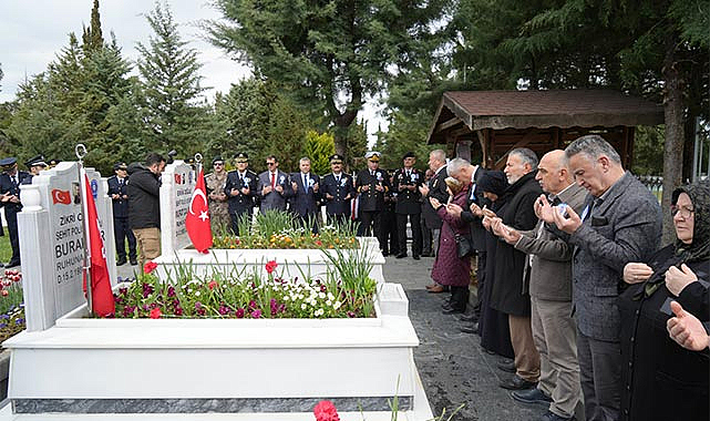 Samsun’da şehit polisler mezarı başında anıldı