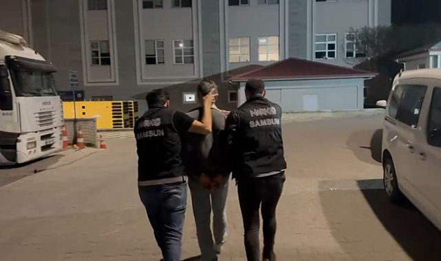 Samsun’da suç makinası yakalandı