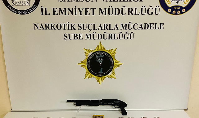 Samsun’da uyuşturucu baskını! Çok sayıda yasa dışı madde ele geçirildi
