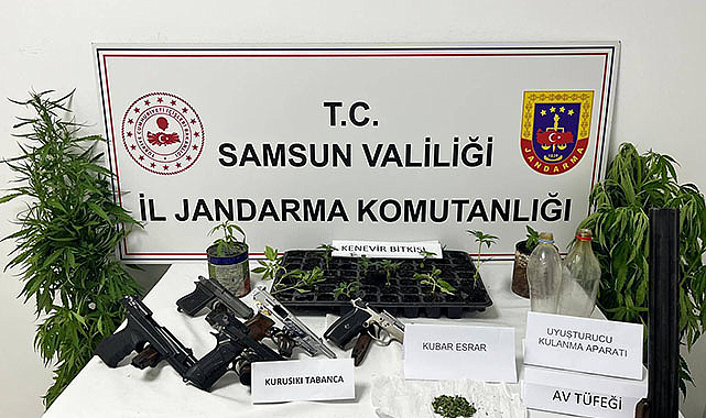 Samsun'daki uyuşturucu operasyonu! 2 kişi yakalandı