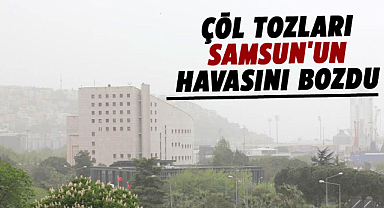 Samsun, hafta sonuna Türkiye'nin ‘en sağlıksız’ havası ile başladı