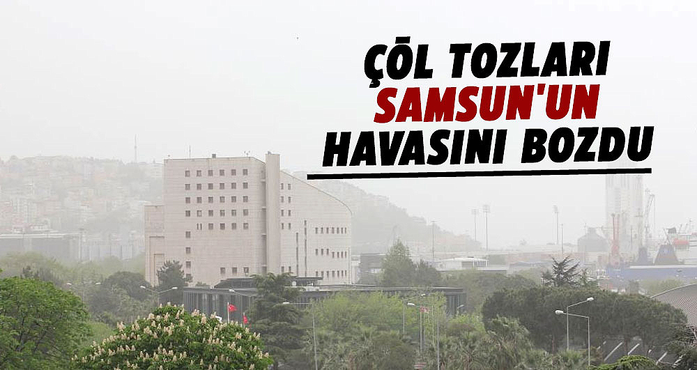 Samsun, hafta sonuna Türkiye'nin ‘en sağlıksız’ havası ile başladı