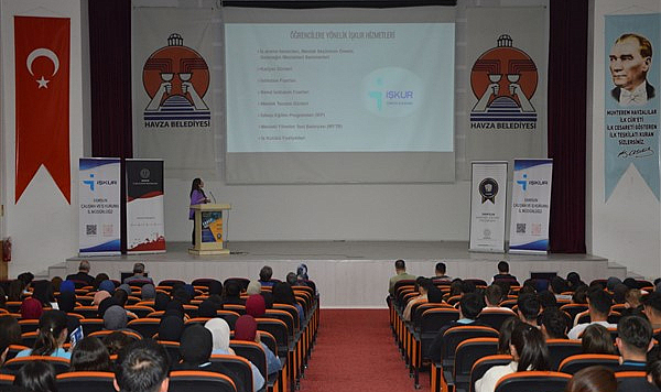 Samsun Havza’da liselilere kariyer semineri