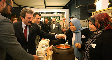 Samsun'un lezzetleri protokol ve davetlilere sunuldu