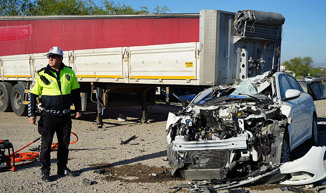 Samsun yolunda ölümlü kaza 